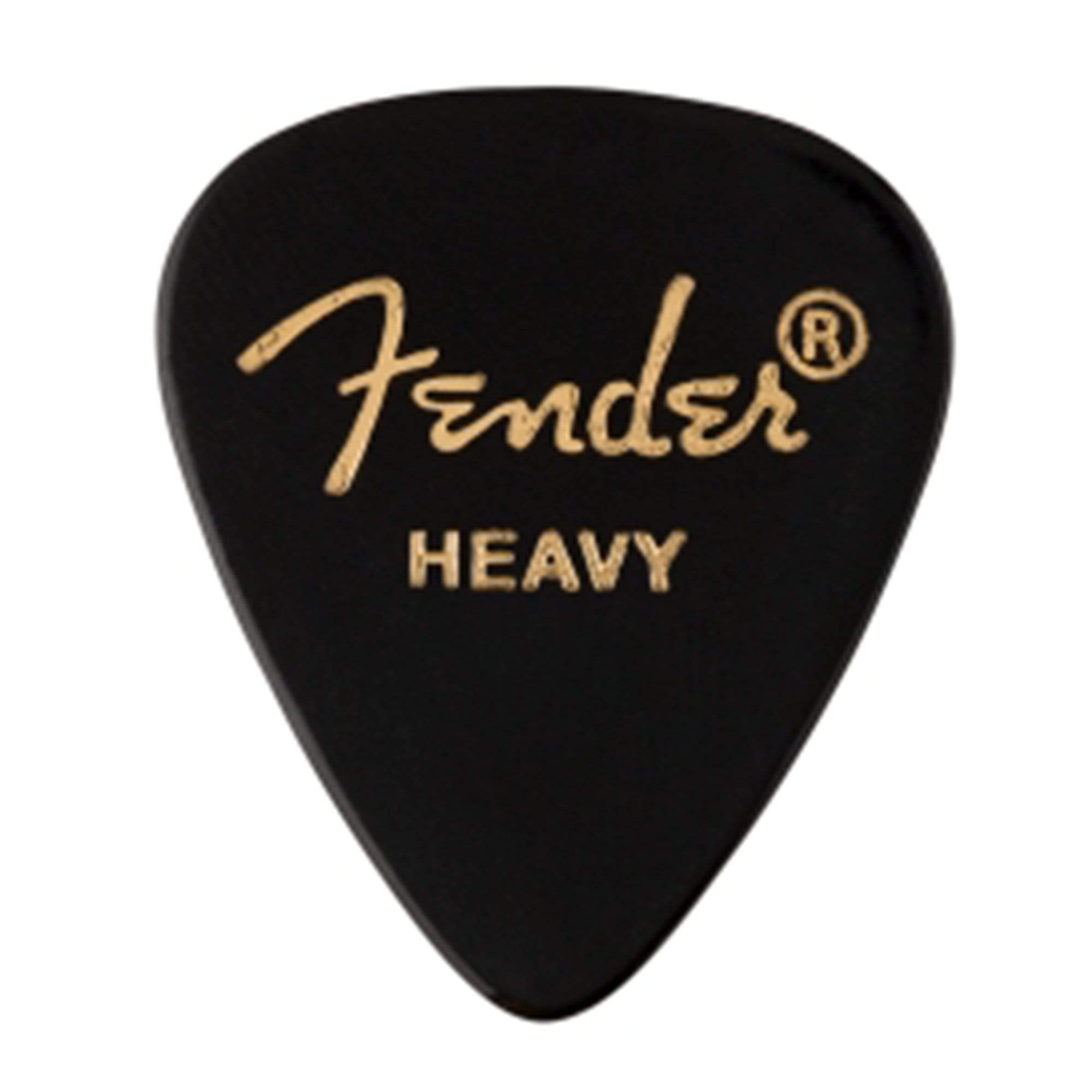 Fender 351 Black Heavy 12 Pack Accessories / Picks