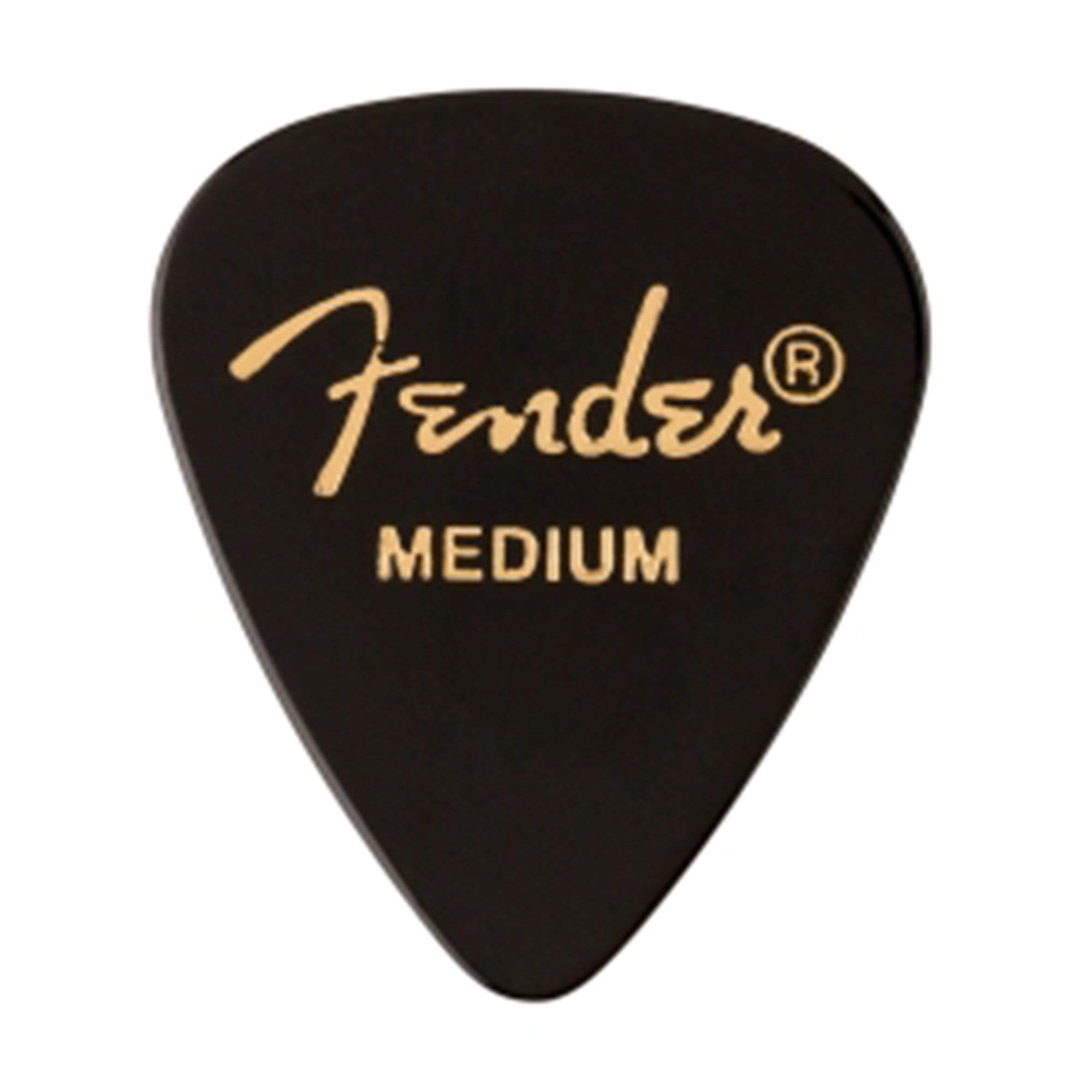 Fender 351 Black Medium 12 Pack Accessories / Picks