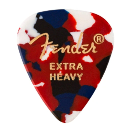 Fender 351 Confetti Extra Heavy 3 Pack (36) Bundle Accessories / Picks