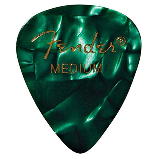 Fender 351 Pick Pack (12) Green MOTO Medium Accessories / Picks