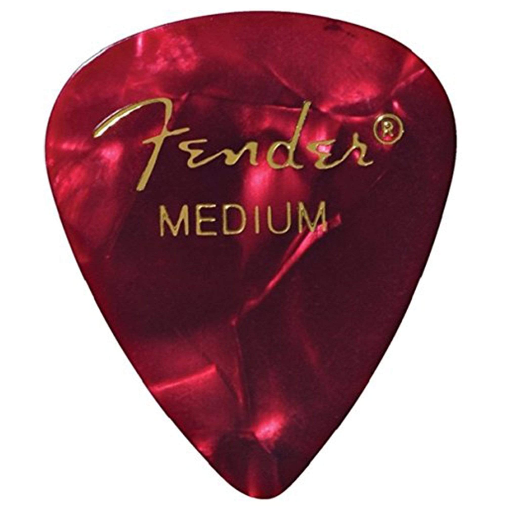 Fender 351 Pick Pack (12) Red MOTO Medium Accessories / Picks