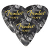 Fender 351 Pick Pack Black MOTO Heavy 3 Pack (36) Bundle Accessories / Picks