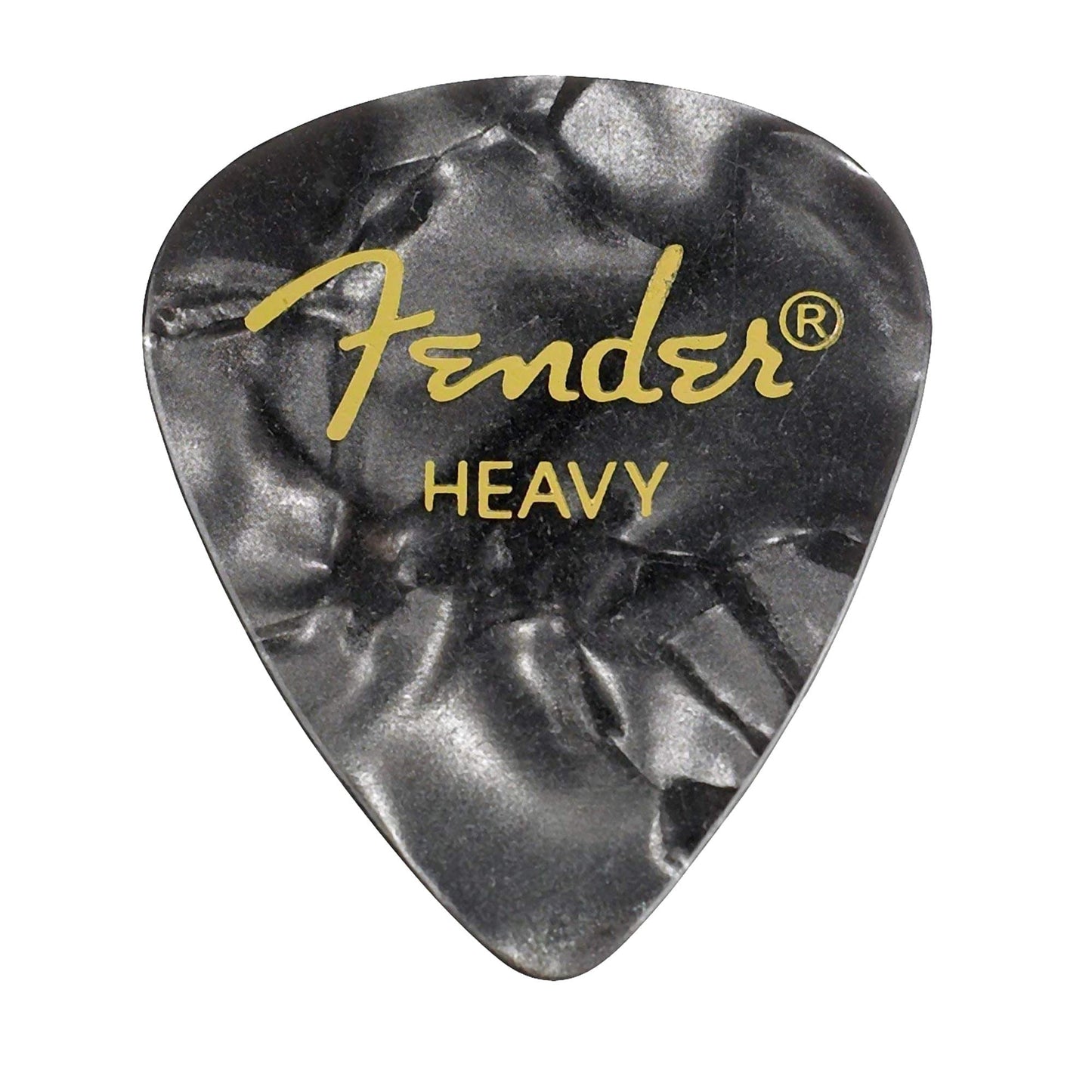 Fender 351 Pick Pack Black MOTO Heavy 5 Pack (60) Bundle Accessories / Picks