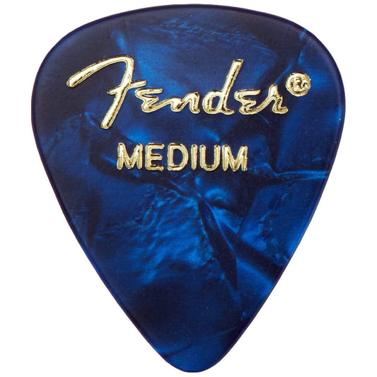 Fender 351 Pick Pack Blue MOTO Medium 3 Pack (36) Bundle Accessories / Picks