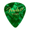 Fender 351 Pick Pack Green MOTO Thin 3 Pack (36) Bundle Accessories / Picks