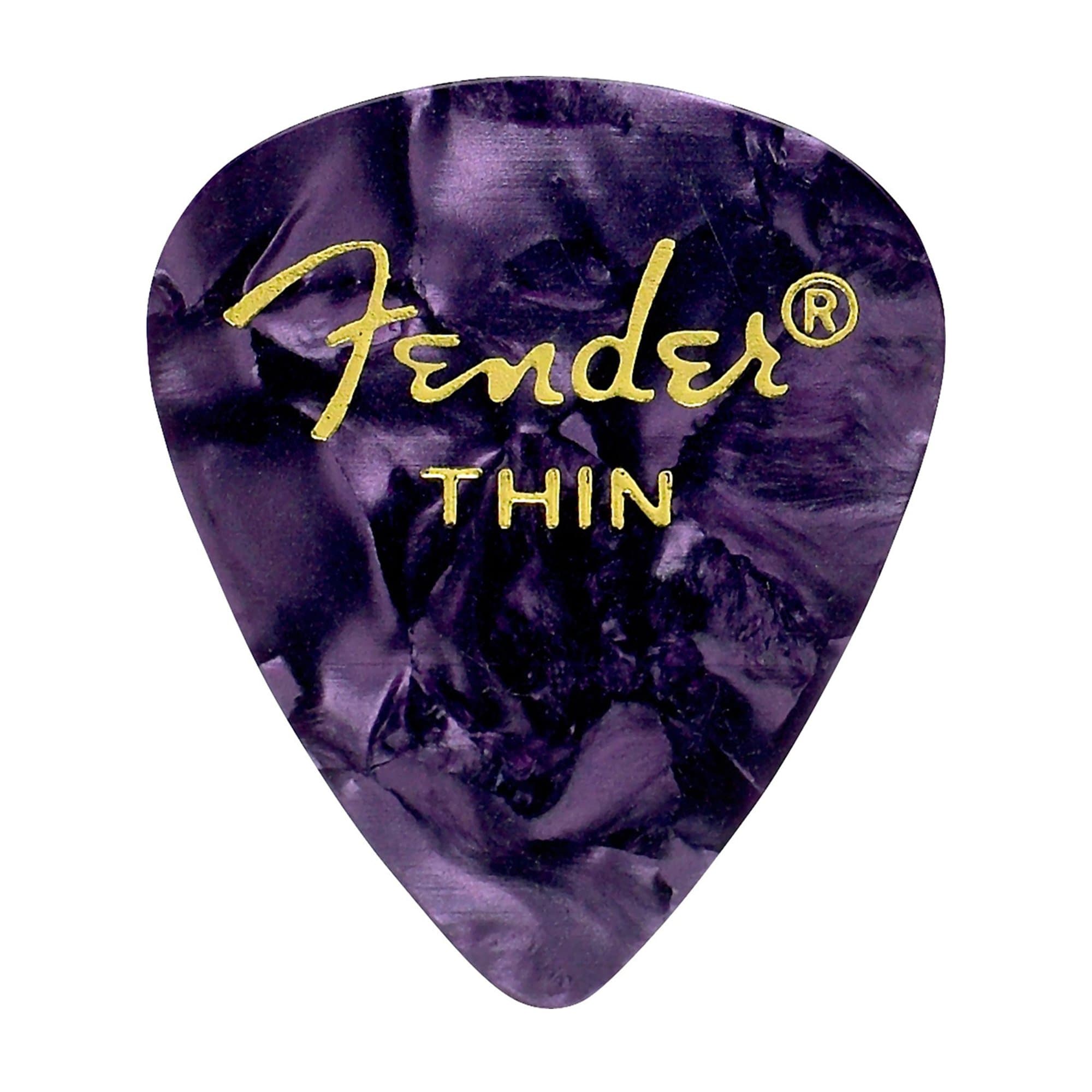 Fender 351 Pick Pack Purple MOTO Thin 2 Pack (24) Bundle Accessories / Picks