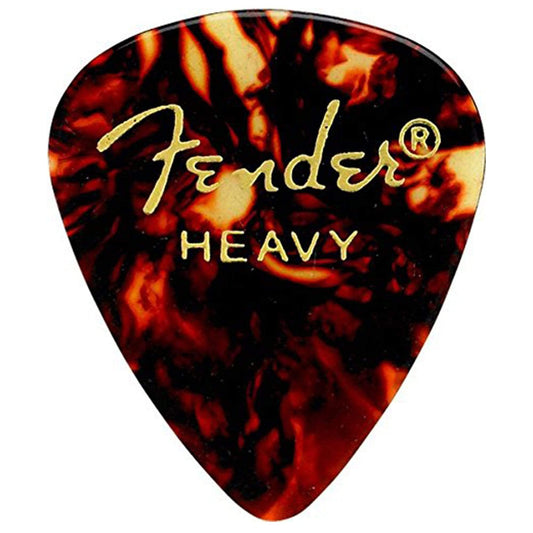 Fender 351 Pick Pack Shell Heavy 3 Pack (36) Bundle Accessories / Picks