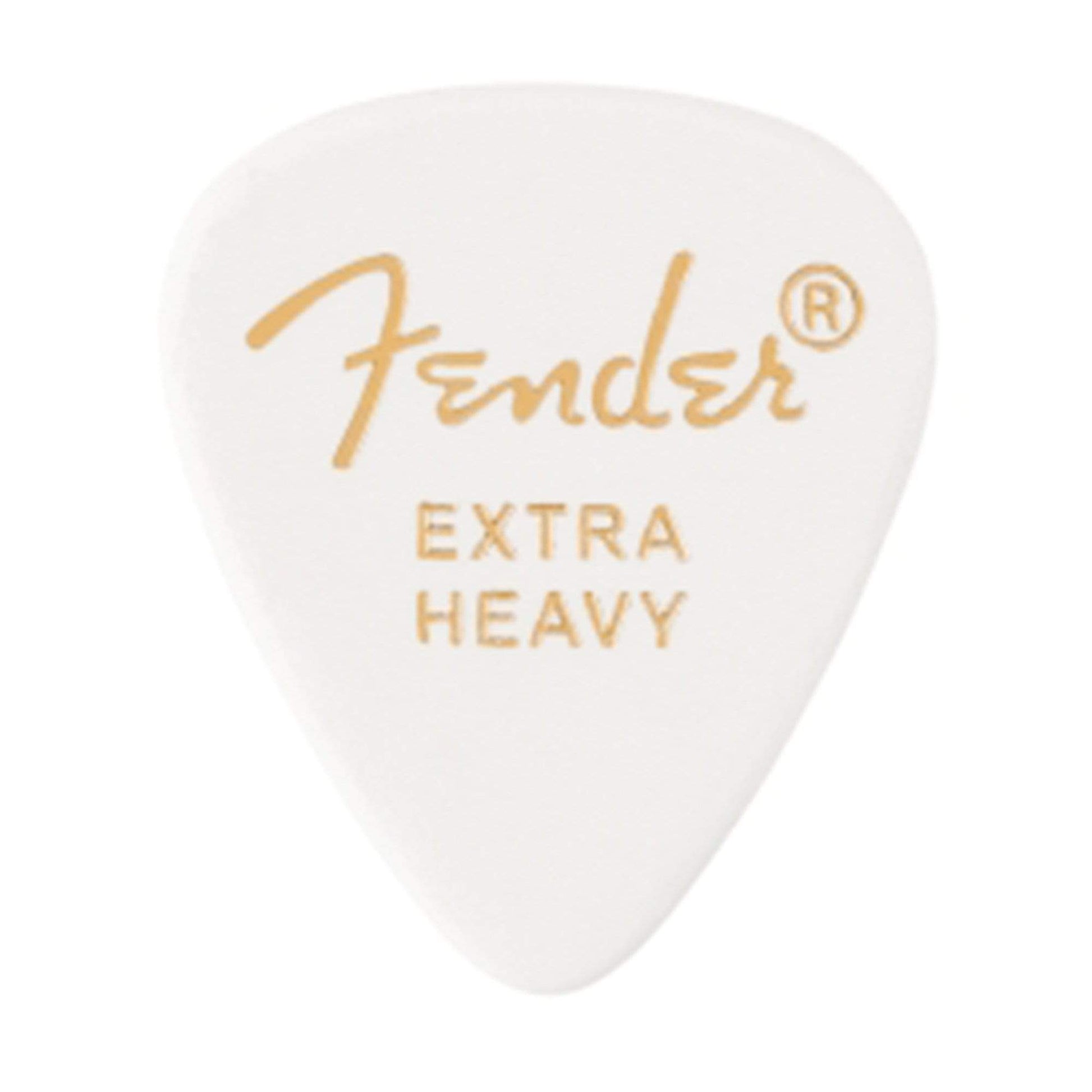 Fender 351 White Extra Heavy 3 Pack (36) Bundle Accessories / Picks