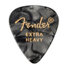 Fender Black Moto Extra Heavy 4 Pack (48) Bundle Accessories / Picks