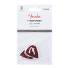 Fender F Grip Picks 351 Shell 3 Pack (9) Bundle Accessories / Picks