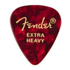 Fender Red Moto Extra Heavy 3 Pack (36) Bundle Accessories / Picks