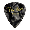 Fender Thin Guitar Picks Black Moto (12) Accessories / Picks