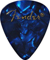 Fender Thin Guitar Picks Blue Moto (12) Accessories / Picks
