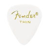Fender Thin Guitar Picks White (12) Accessories / Picks