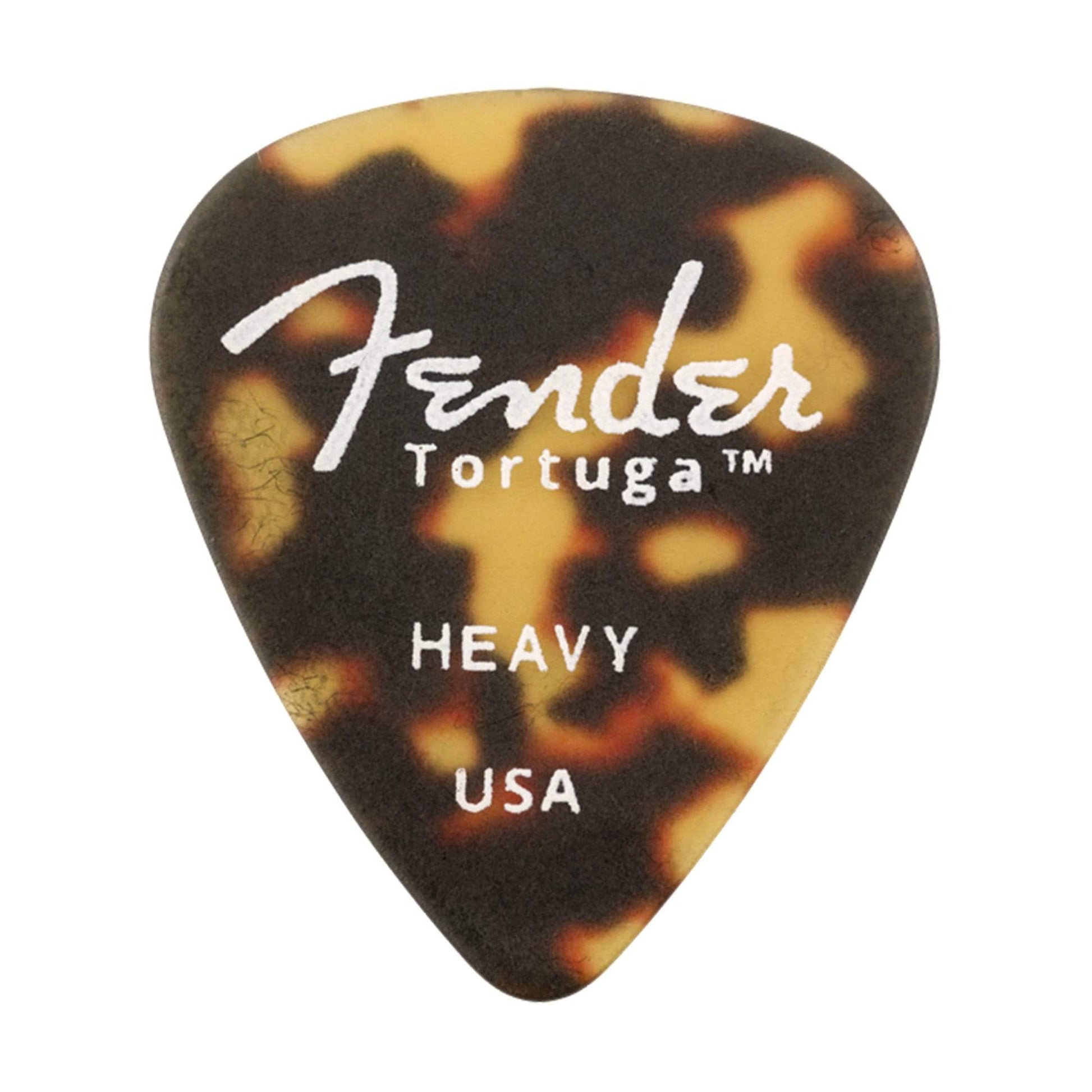 Fender Tortuga Picks 351 Heavy 3 Pack (18) Bundle Accessories / Picks