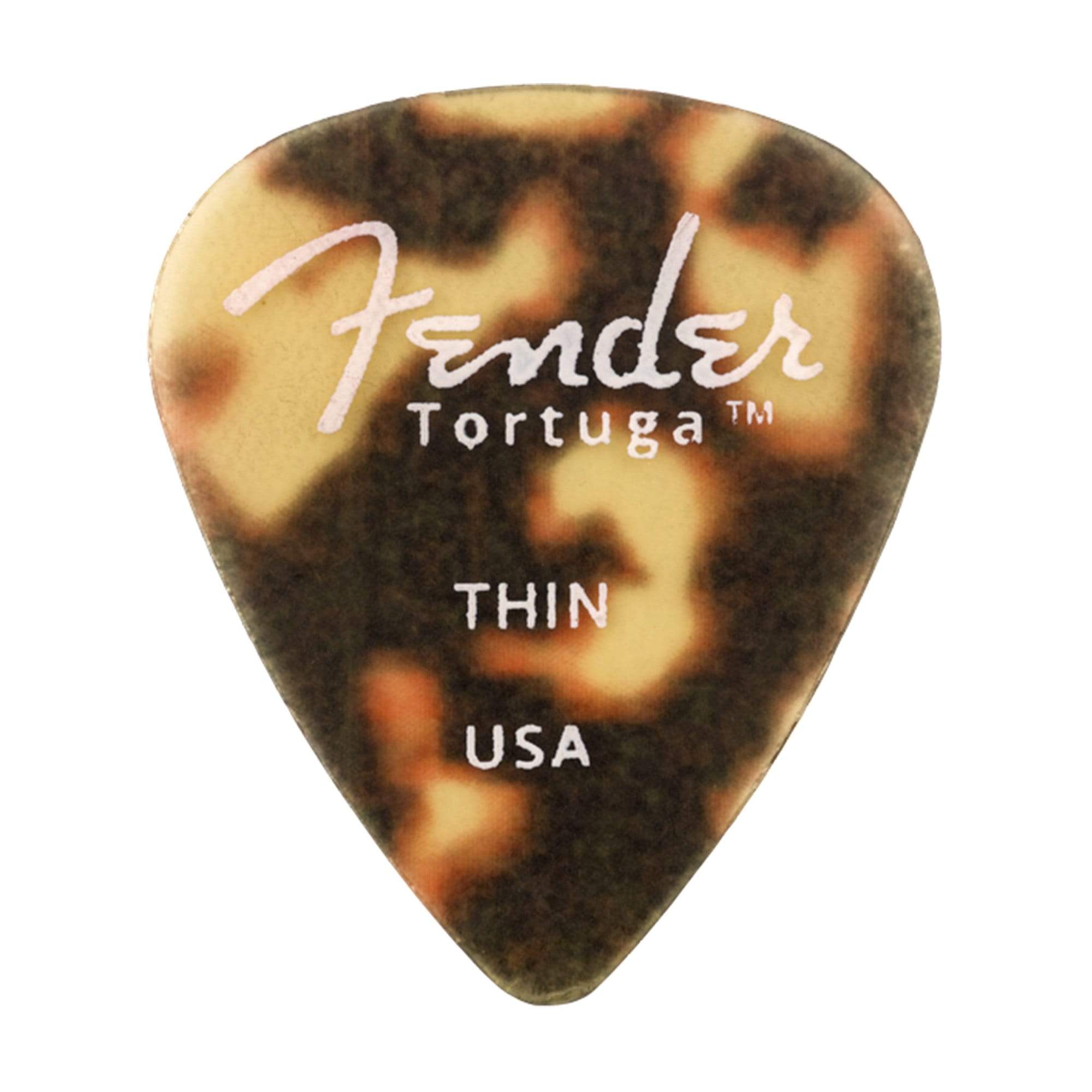 Fender Tortuga Picks 351 Thin 3 Pack (18) Bundle Accessories / Picks