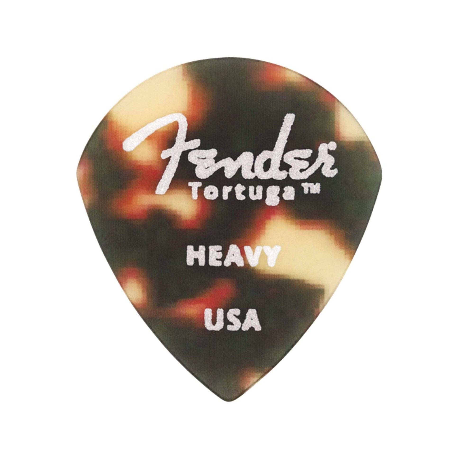 Fender Tortuga Picks 551 Heavy 3 Pack (18) (18) Bundle Accessories / Picks