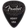 Fender Wavelength Picks 351 Heavy 6 Pack Black Accessories / Picks