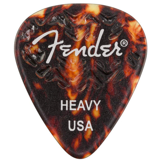 Fender Wavelength Picks 351 Heavy Shell 2 Pack (12) Bundle Accessories / Picks