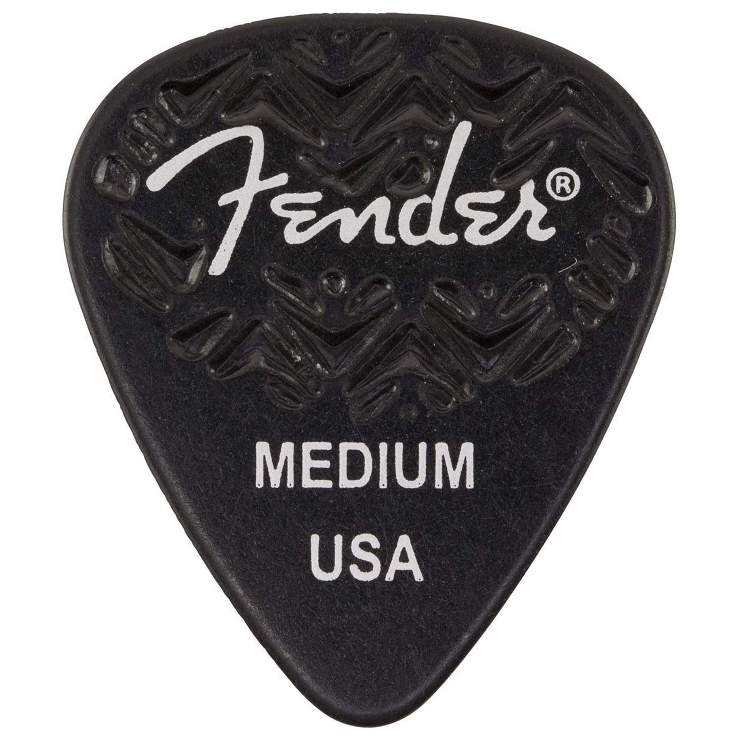 Fender Wavelength Picks 351 Medium Black 2 Pack (12) Bundle Accessories / Picks