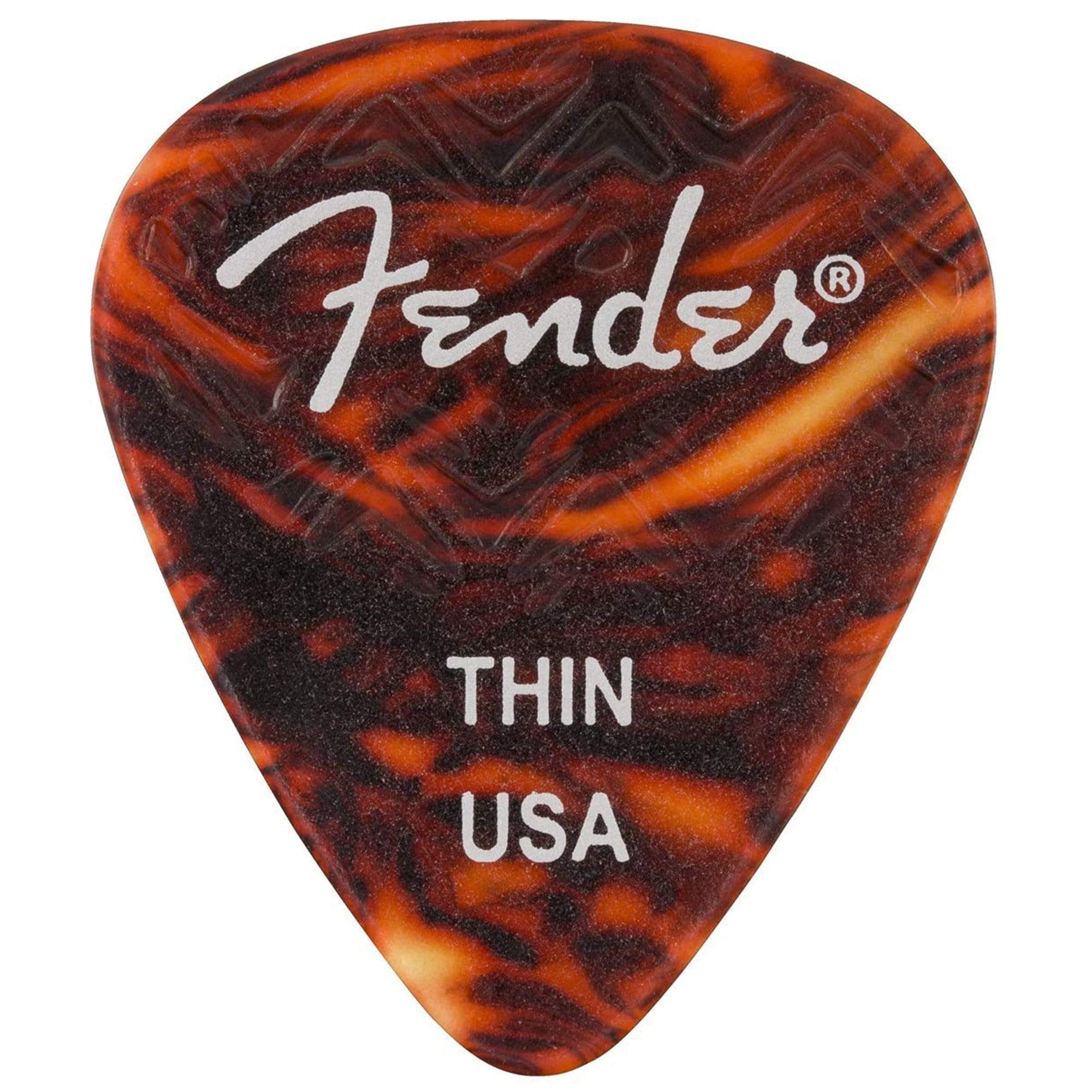 Fender Wavelength Picks 351 Thin 6 Pack Shell Accessories / Picks