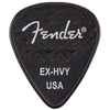 Fender Wavelength Picks 351 X Heavy 6 Pack Black Accessories / Picks