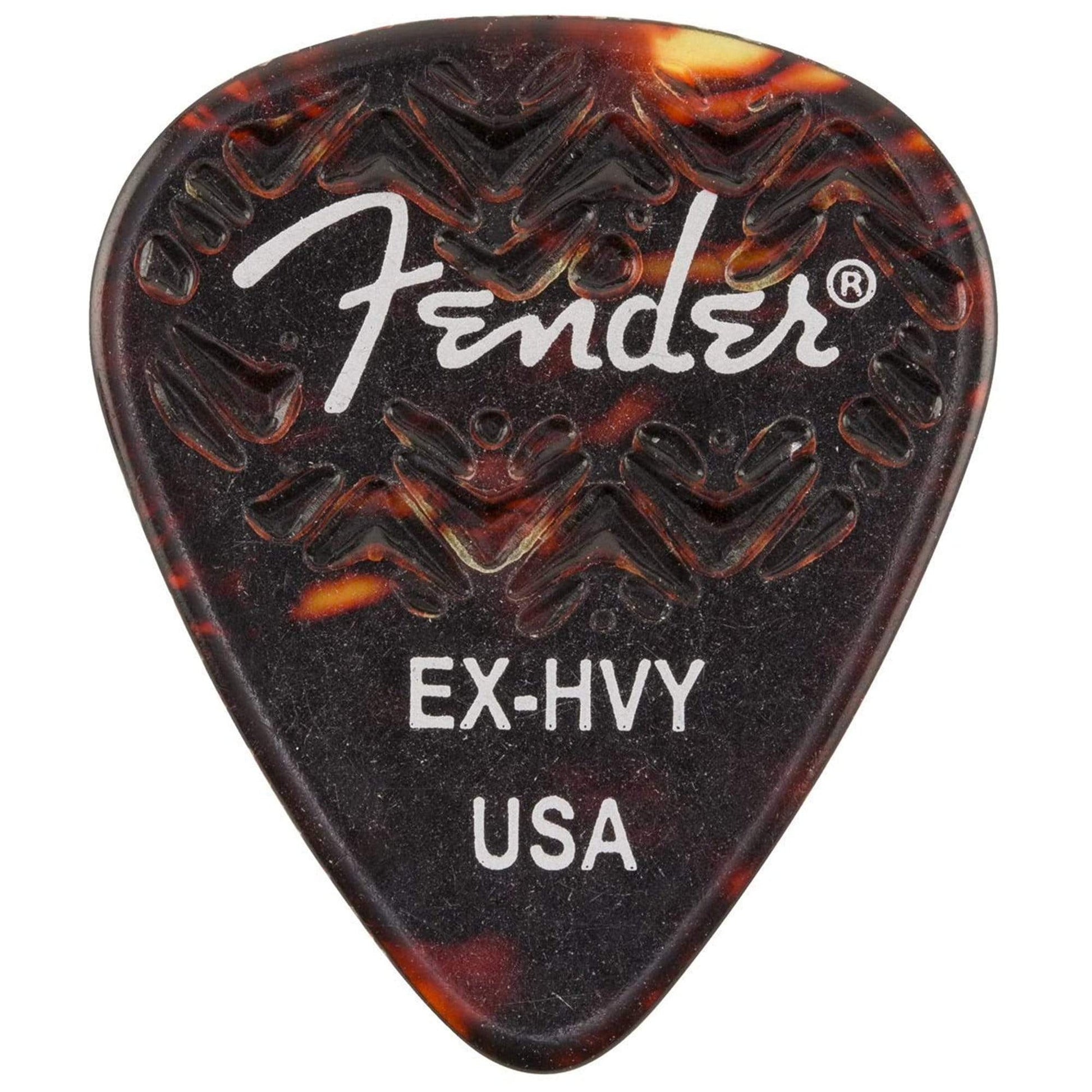 Fender Wavelength Picks 351 X Heavy Shell 2 Pack (12) Bundle Accessories / Picks