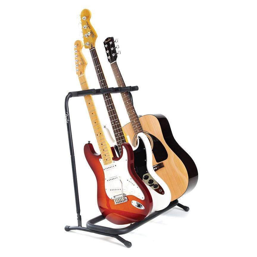 Fender Multi Folding 3-Guitar Stand Accessories / Stands