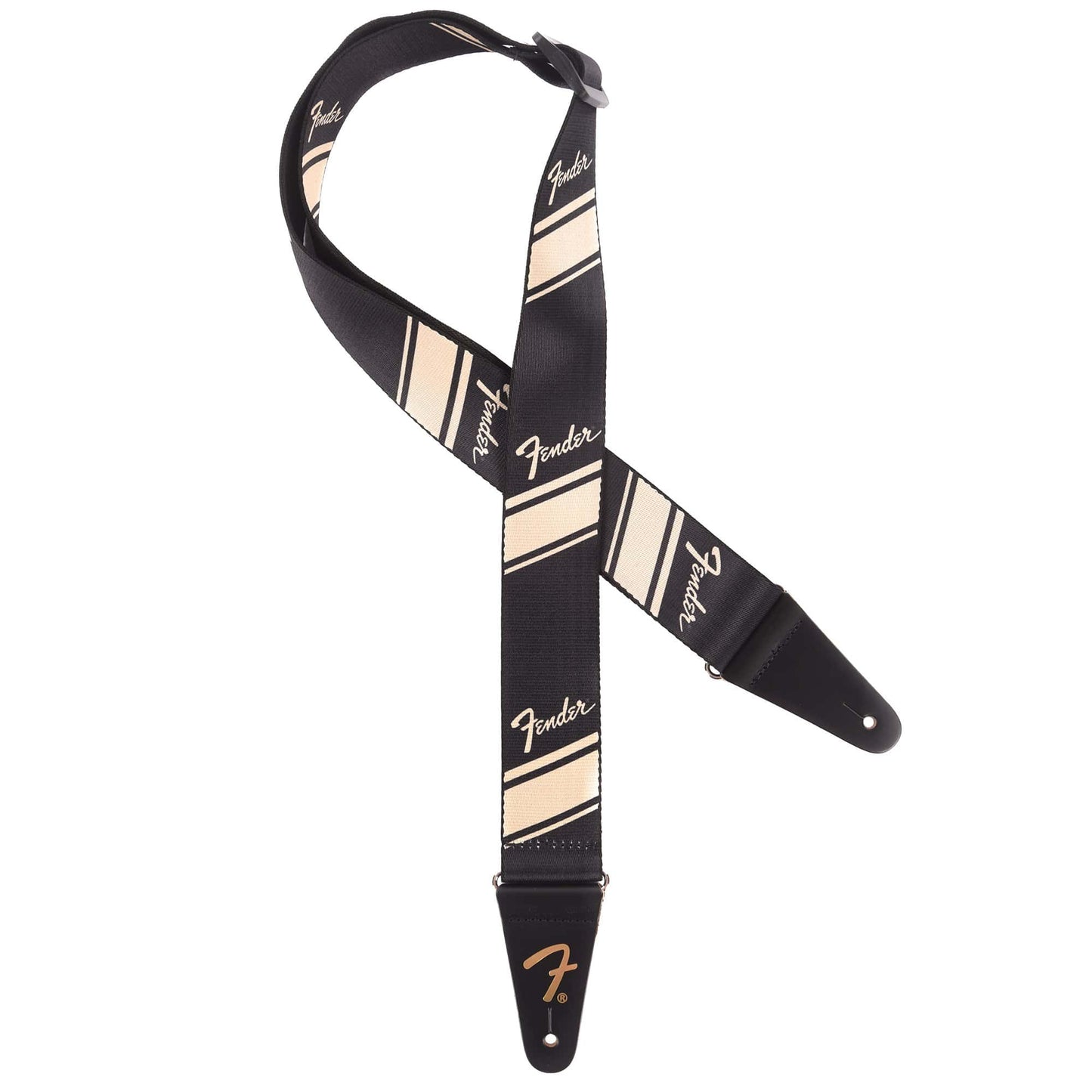 Fender 2" Competition Stripe Strap Gold Accessories / Straps