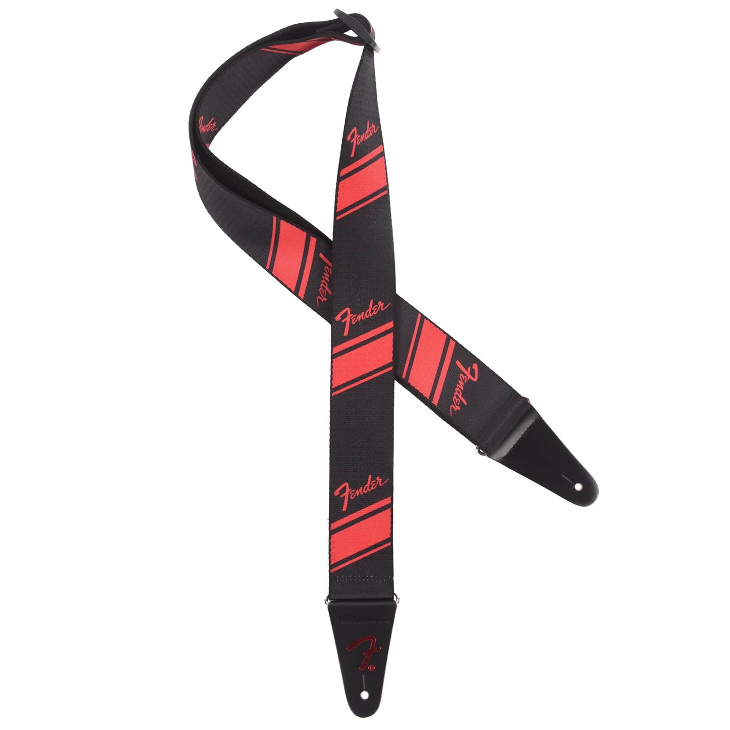 Fender 2" Competition Stripe Strap Ruby Accessories / Straps