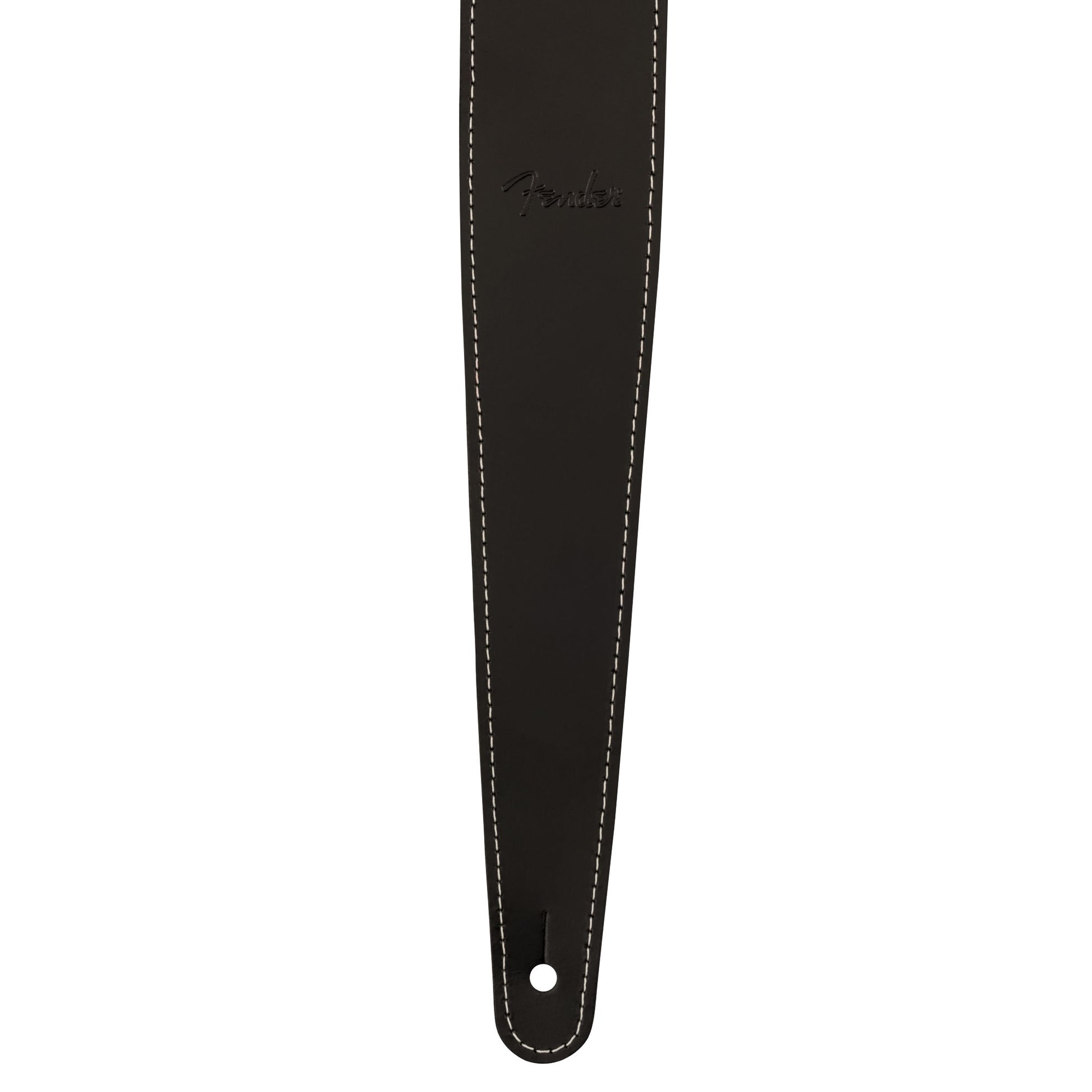 Fender 2" Essentials Leather Strap Black Accessories / Straps