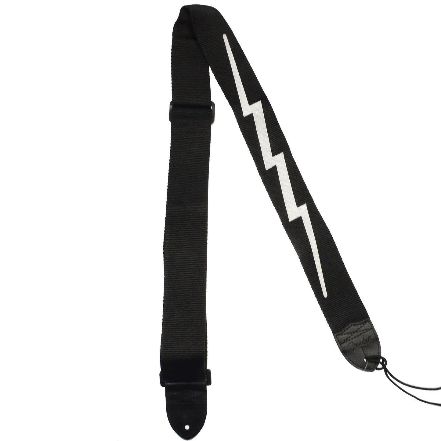 Fender 2 Inch Nylon Lightning Bolt Strap - Black Accessories / Straps