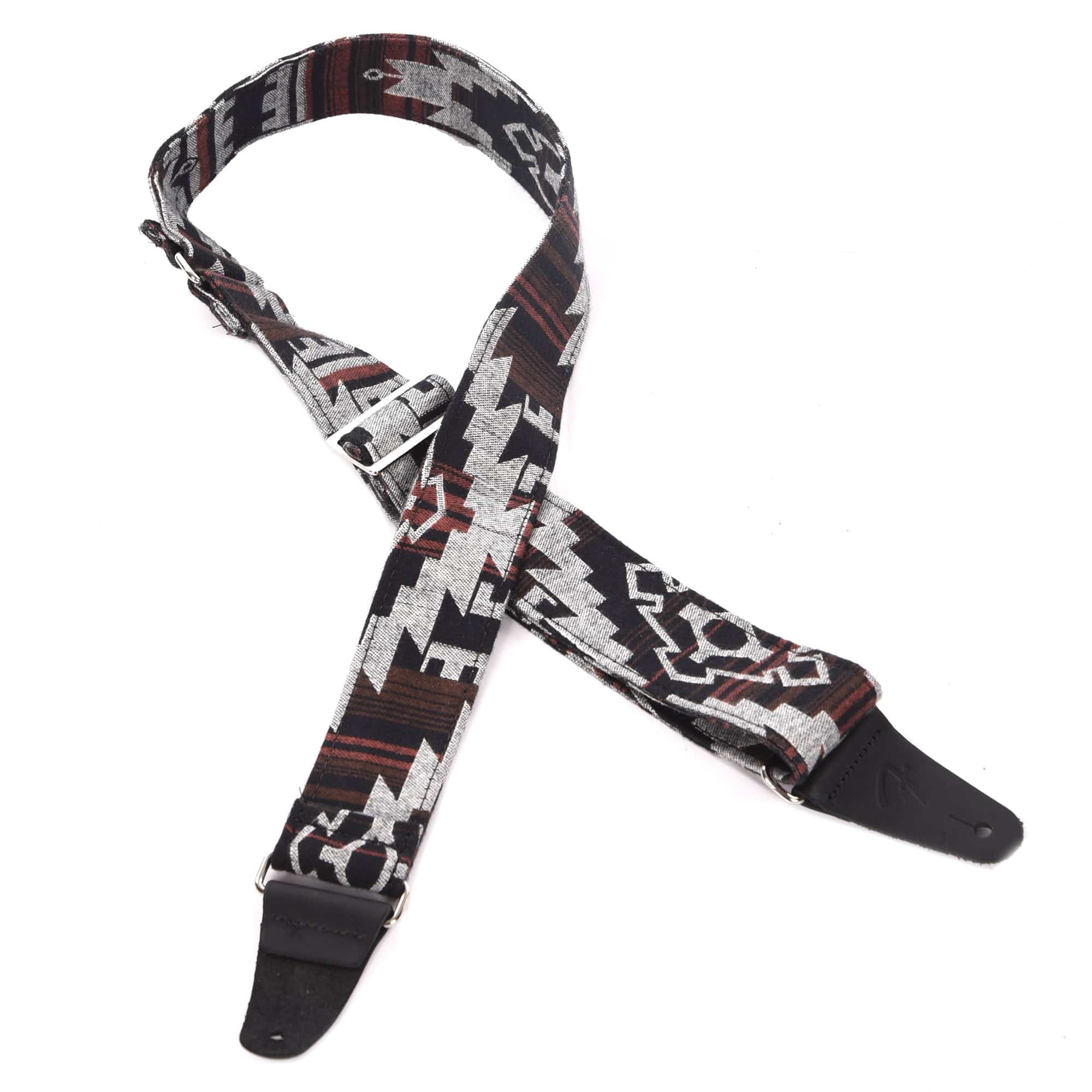 Fender 2" Zion Strap Black Aztec Chicago Music Exchange