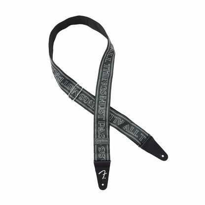 Fender George Harrison All Things Must Pass Logo Strap Green Accessories / Straps