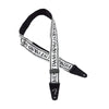 Fender George Harrison All Things Must Pass Logo Strap White/Black 2" Accessories / Straps