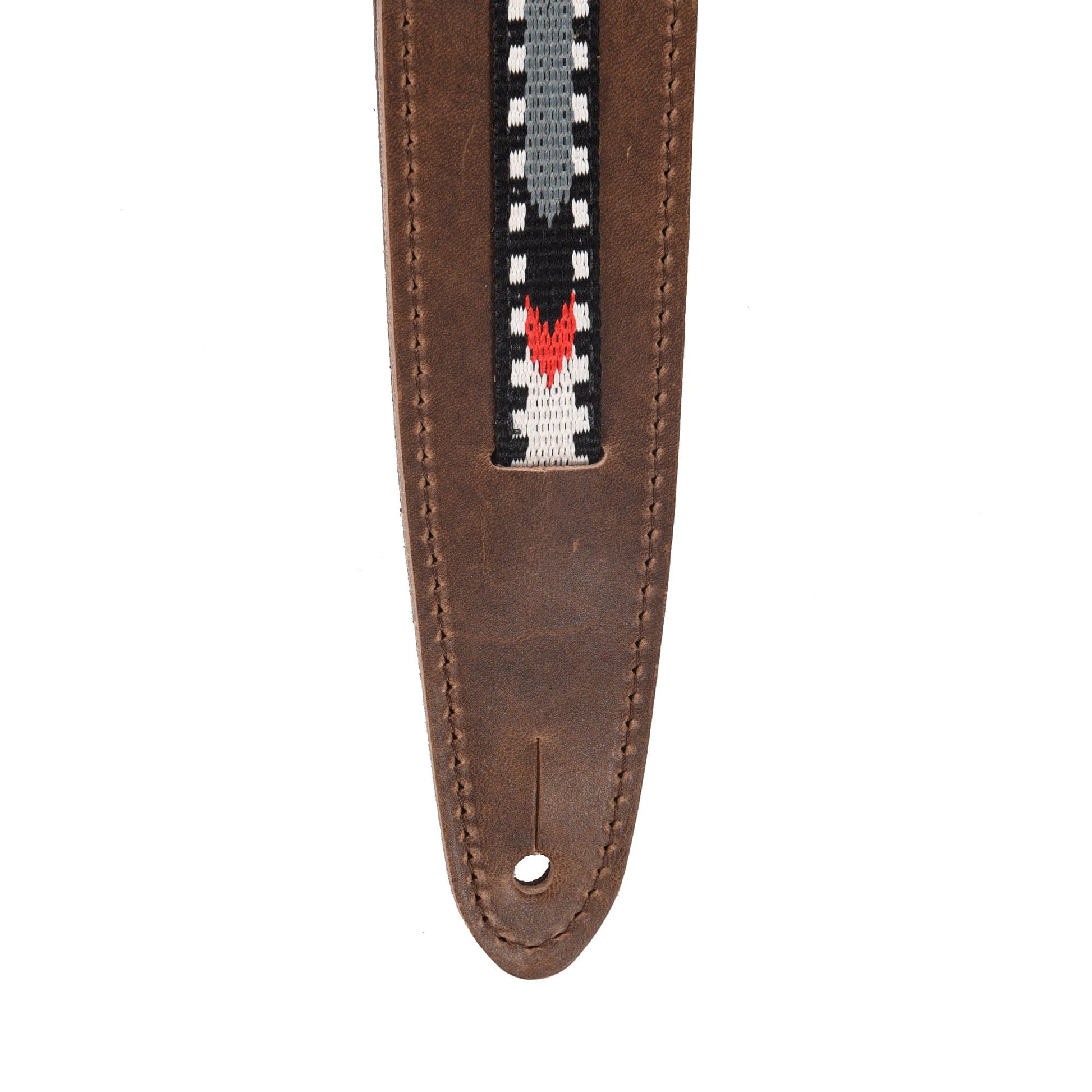 Fender Paramount Acoustic Leather Strap Brown Accessories / Straps