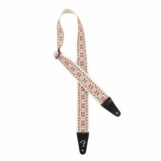 Fender Pasadena Woven Strap Lattice Orange 2" Accessories / Straps
