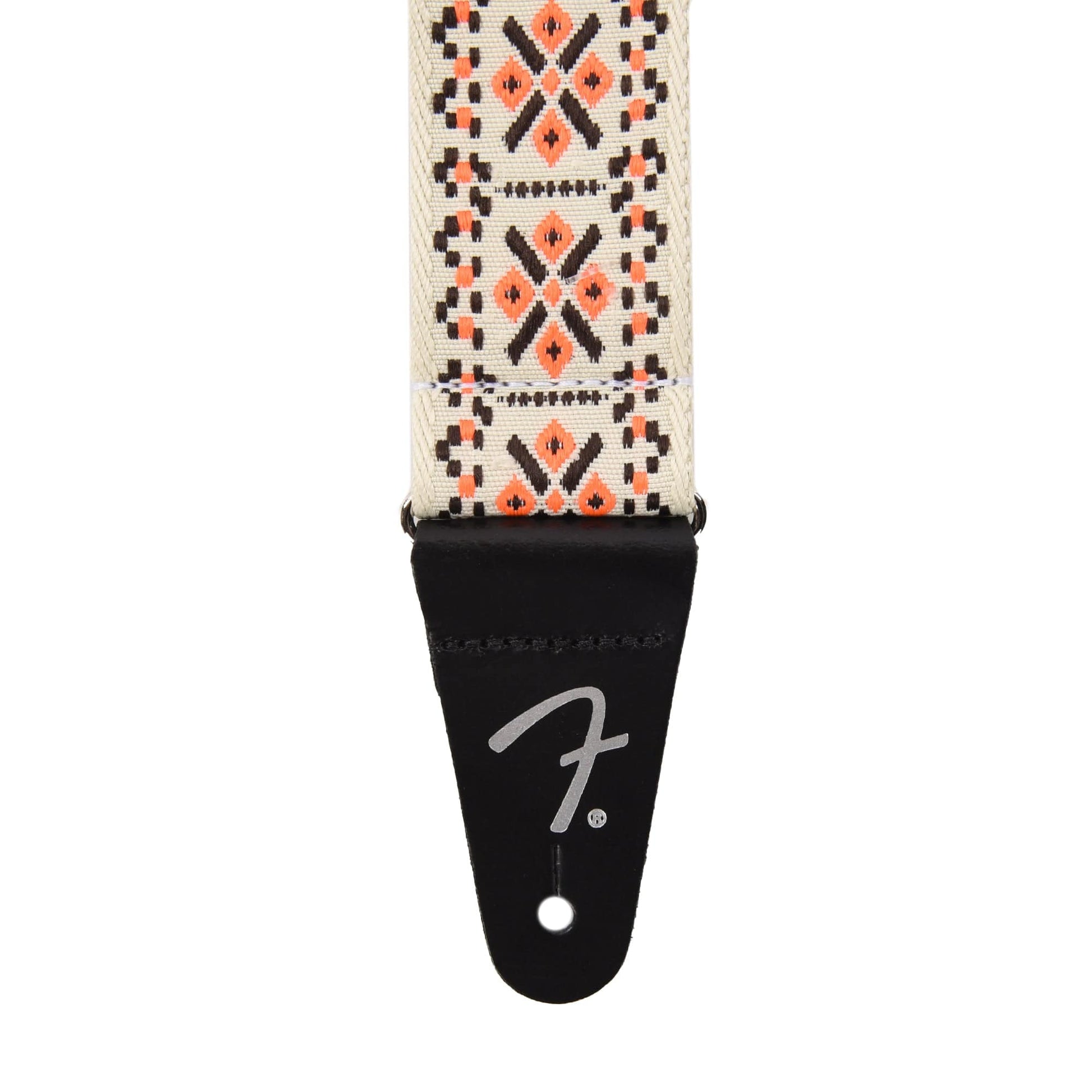 Fender Pasadena Woven Strap Lattice Orange 2" Accessories / Straps