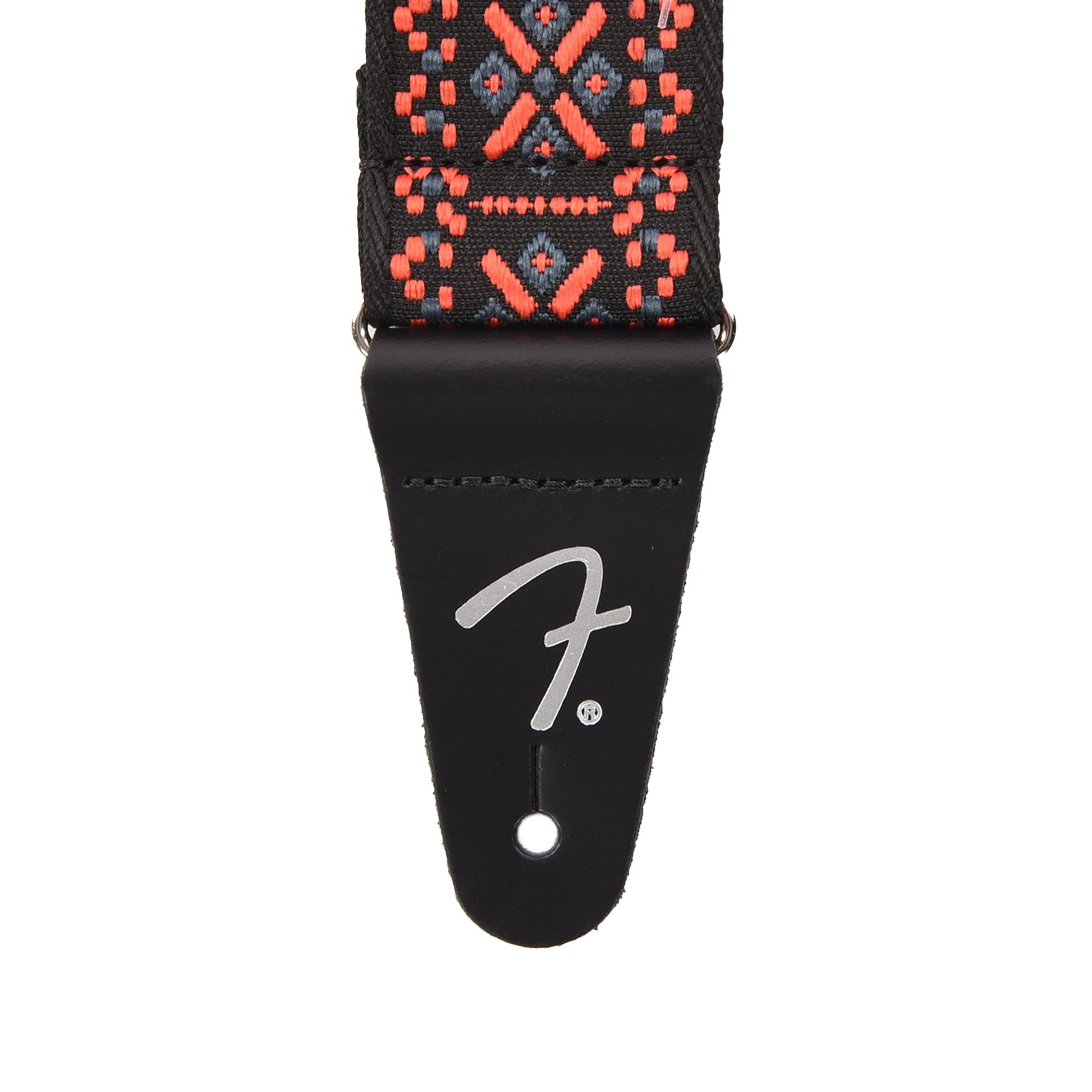 Fender Pasadena Woven Strap Lattice Red 2" Accessories / Straps
