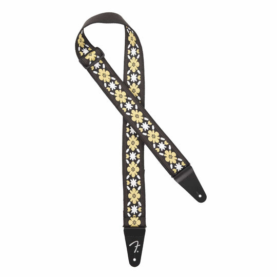 Fender Pasadena Woven Strap Yellow Clover 2