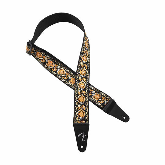 Fender Pasadena Woven Strap Yellow Lotus 2