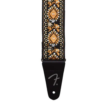 Fender Pasadena Woven Strap Yellow Lotus 2" Accessories / Straps