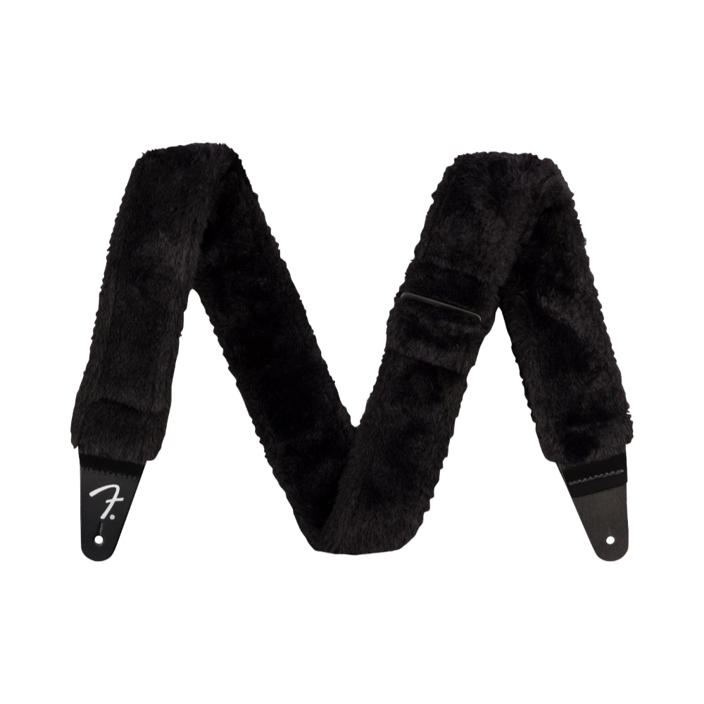 Fender Poodle Plush Strap Black Accessories / Straps