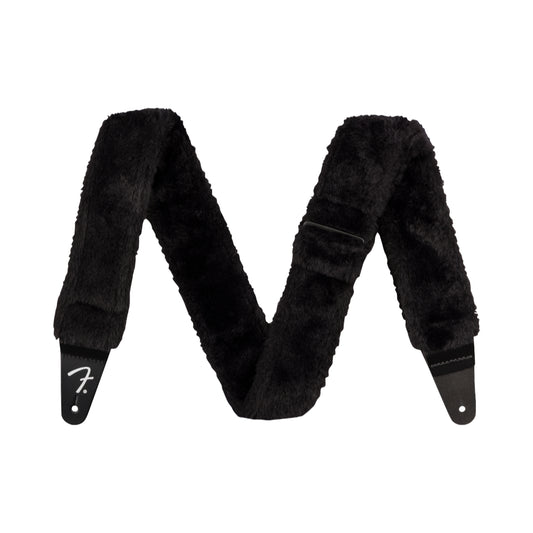 Fender Poodle Plush Strap Black Accessories / Straps