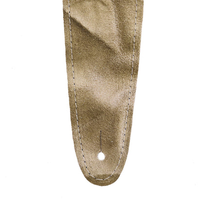 Fender Tie Dye Leather Strap Natural Accessories / Straps