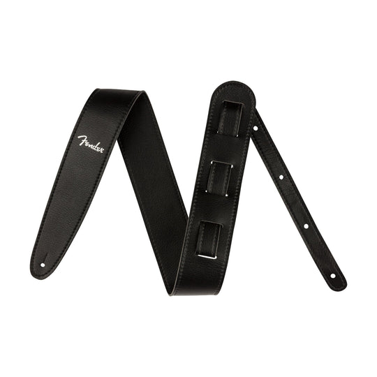Fender Vegan Leather Guitar Strap Black Accessories / Straps