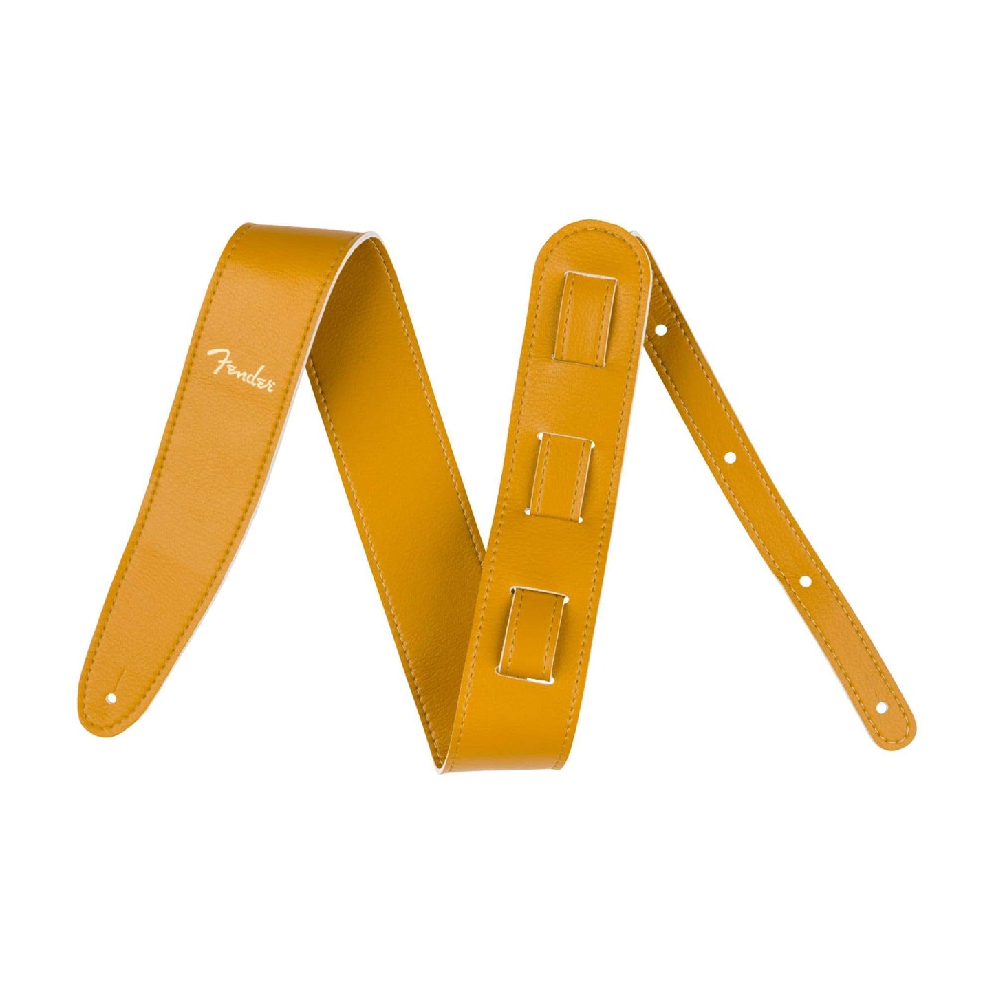 Fender Vegan Leather Guitar Strap Butterscotch Blonde Accessories / Straps