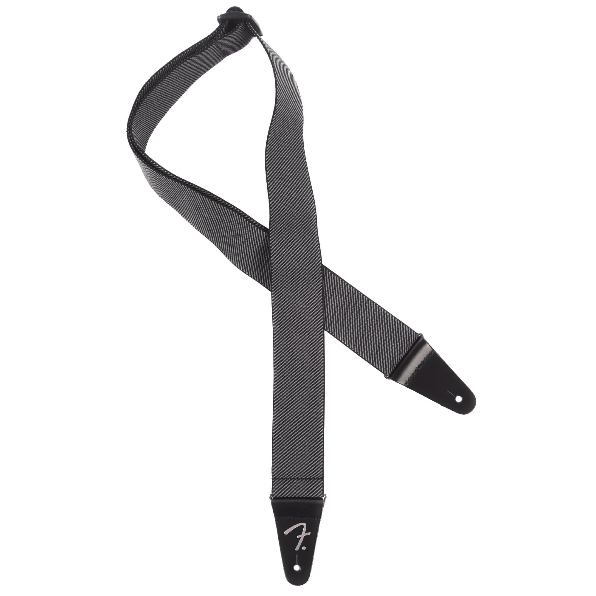 Fender WeighLess Grey Tweed Guitar Strap Accessories / Straps