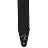 Fender Weightless Running Logo Strap Black Out Accessories / Straps