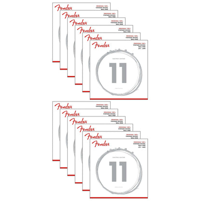 Fender 150M Pure Nickel 11-49 (12 Pack Bundle) Accessories / Strings / Guitar Strings